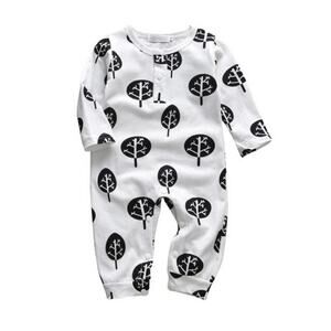 New Fall leaves long romper sleeper baby boy girl 6-9 months